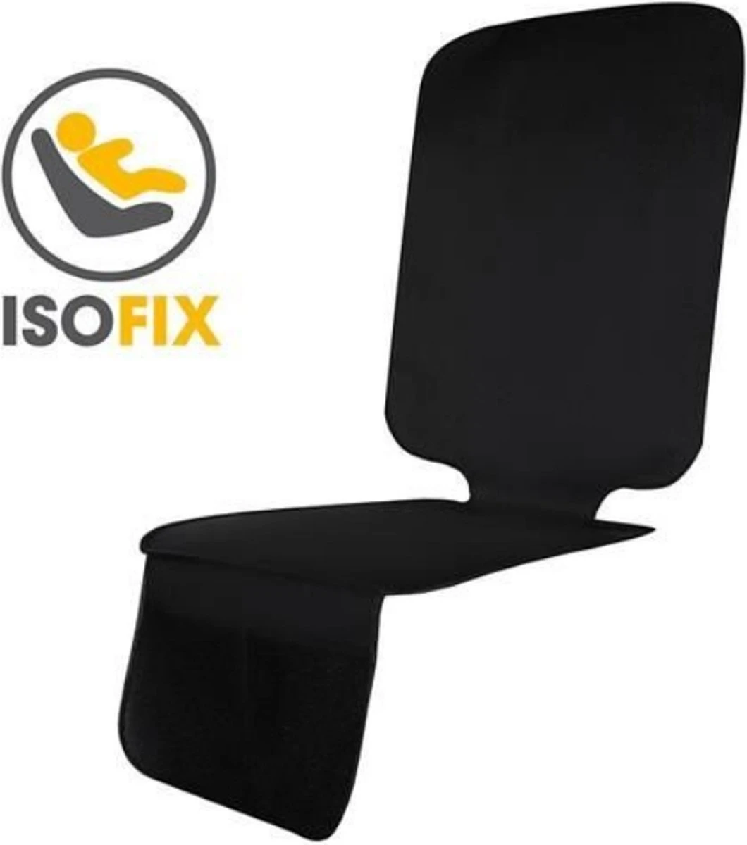 Merkloos Autostoelbeschermer Kinderstoel Maxi-cosi - Autostoelhoes - Autostoelbeschermer - Autostoel Beschermer - Zwart - Afbeelding 8