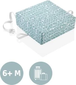 Stoelverhoger Babyjem Booster EasyClean Square Green