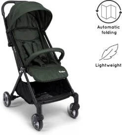 Baninni Automatisch Inklapbare Wandelwagen Vigo Groen