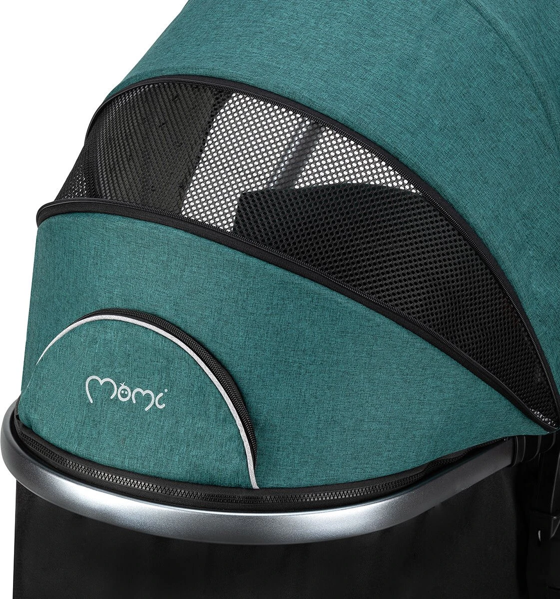 MoMi Kinderwagen - Compacte 2 In 1 Combiwagen - Limuru - Groen (geschikt Van 0-3 Jaar) - Afbeelding 3