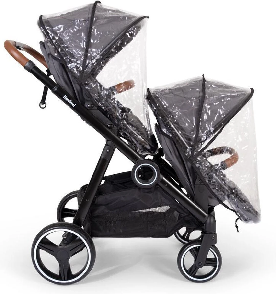 Baninni Duo Kinderwagen Luiz Regenhoes - Afbeelding 4