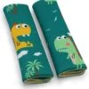 Kasey Products - Gordelbeschermer - Universele Gordelhoes - 2 Stuks - Dino’s