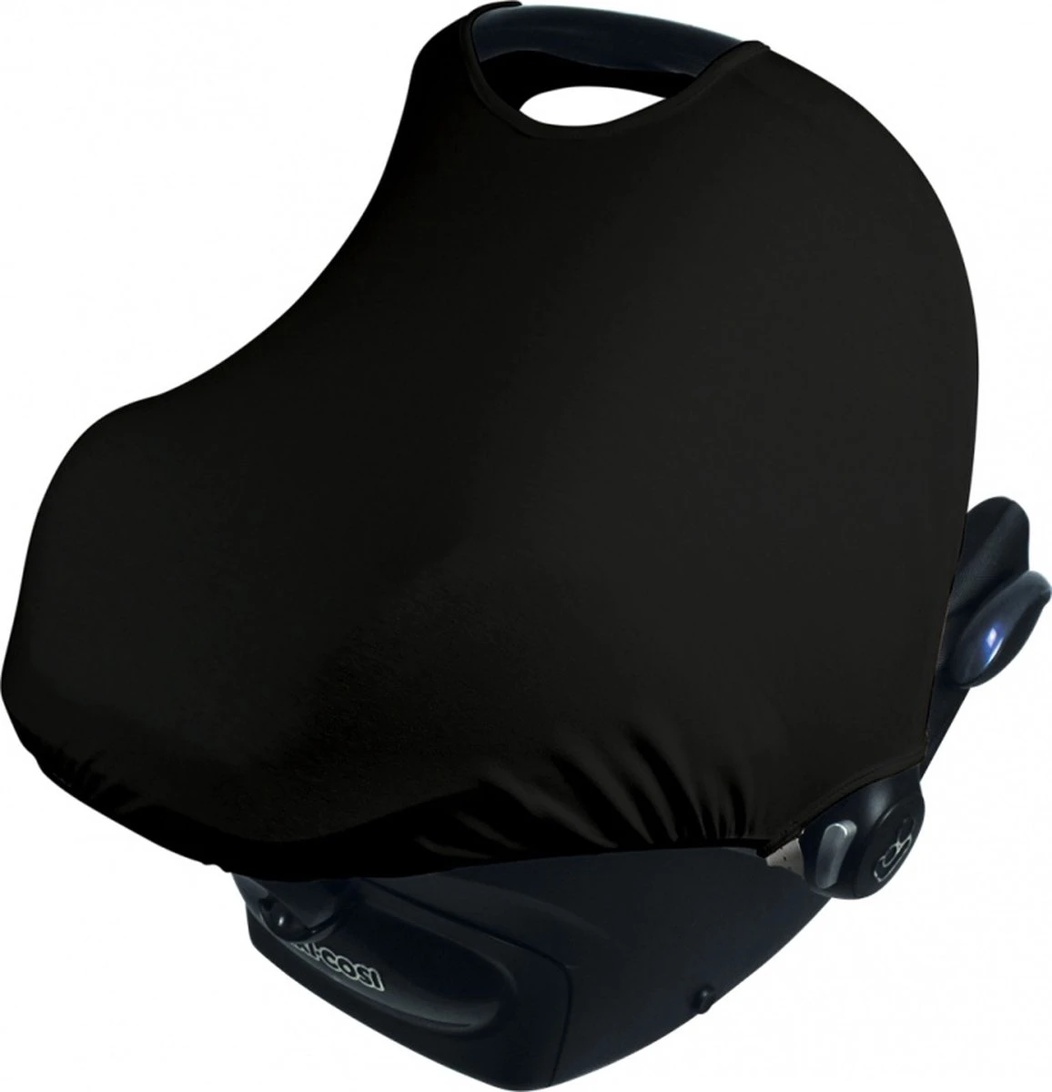 Dooky Hoody Autostoel Zonnekap - UV Werend - Black - Afbeelding 2