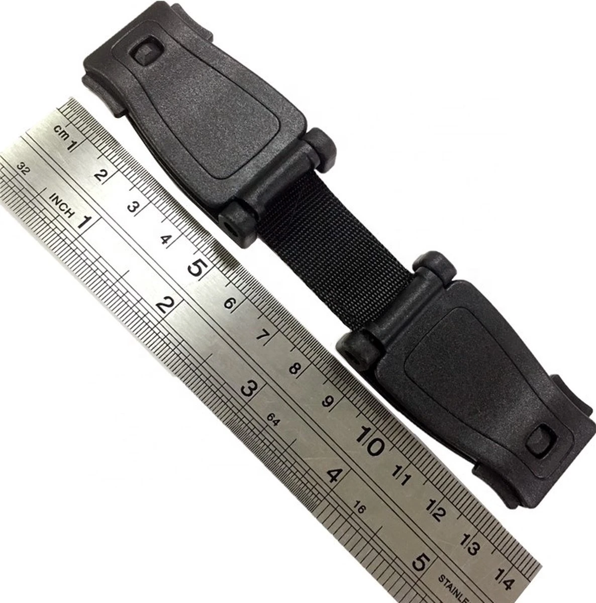 Merkloos Gordelclip - 2 Stuks - Accessoire Voor Autokinderstoel-Voorkomt Dat Kind Armen Uit Veiligheidsharnas Kan Halen-Gordelclip Kinderstoel-Gordelbeschermer-Gordelhoezen-Fietsstoel Voor En Achterzitje - Afbeelding 2