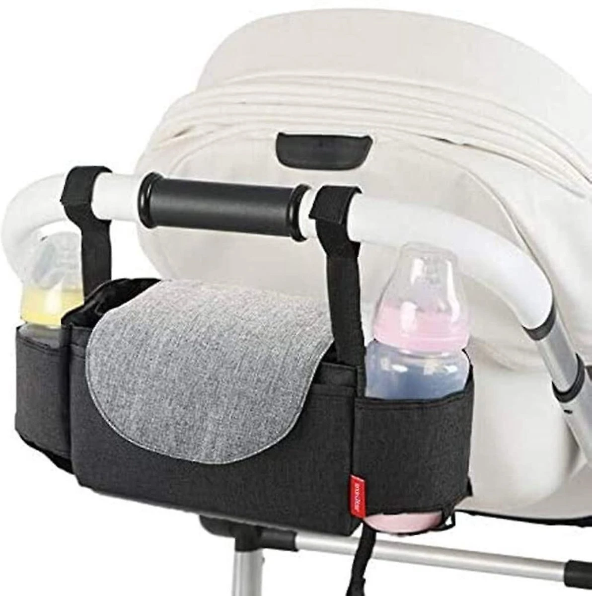 BOTC Kinderwagen Organizer - Buggy Tas Organizer - Wandelwagen Organizer - Luiertas - Telefoonhouder - Afbeelding 5