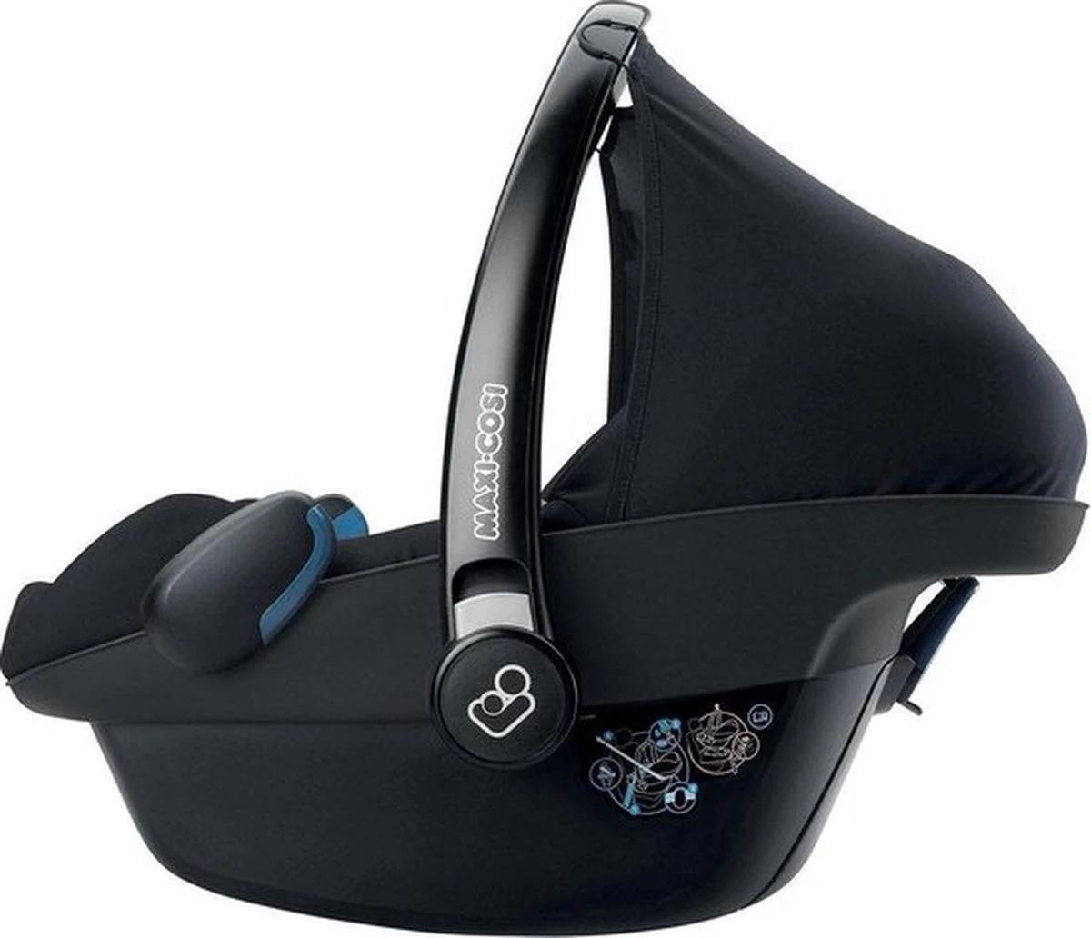 Maxi-Cosi Pebble Autostoel - Zonnekap - Zwart - Afbeelding 2