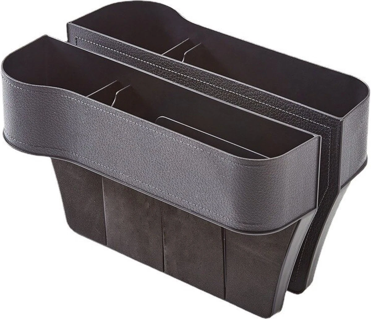 Auto Organizer Bestuurder En Bijrijder - Autostoel Opbergdoos Met Bekerhouder - Opbergen Auto Accessoires - Auto Accessories - Smartphone Telefoon Houder Geschikt Voor Tablet IPad Samsung Tab En Nintendo Switch - Afbeelding 13