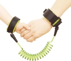 Polsbandje Kinderen | Polstuigje | Kindertuigje | Groen | 2.5 Meter