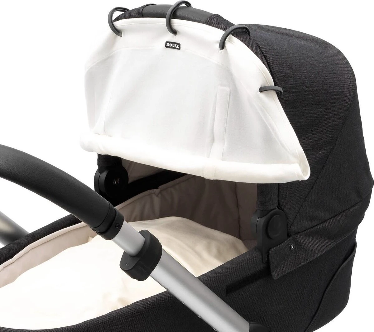 Dooky Universal Cover Zonnescherm Kinderwagen - Crème - Afbeelding 8