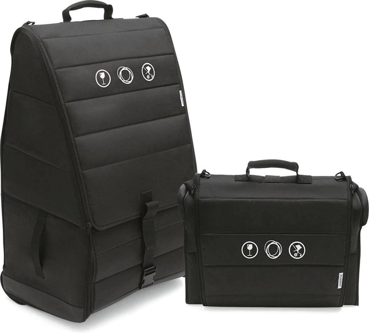 Bugaboo Comfort Transporttas - Zwart / Rood - Afbeelding 3