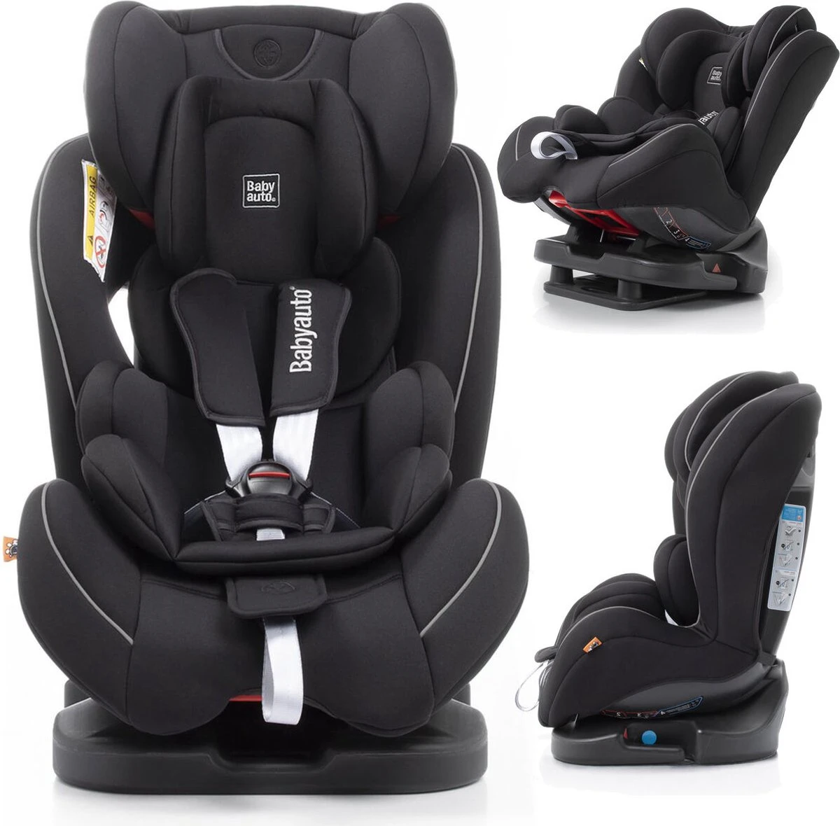 Babyauto TaiYang Gr. O+/1/2/3 Black - Afbeelding 13