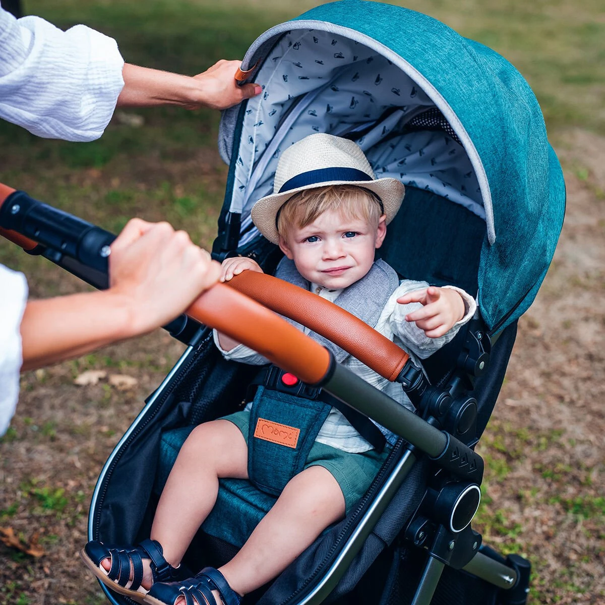 MoMi Kinderwagen - Compacte 2 In 1 Combiwagen - Limuru - Groen (geschikt Van 0-3 Jaar) - Afbeelding 11