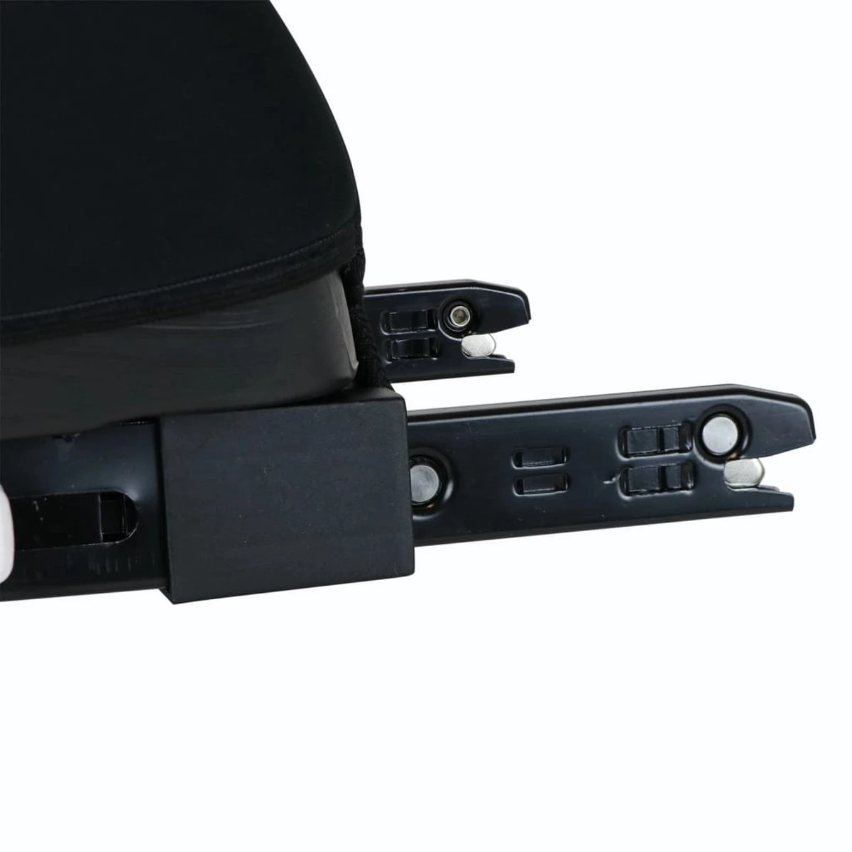 Carkids Auto Zitverhoger Zwart En Rood | Autostoel Groep 3 Met Isofix | Kinderen Vanaf 125 Cm | 22-36 Kg - Afbeelding 2