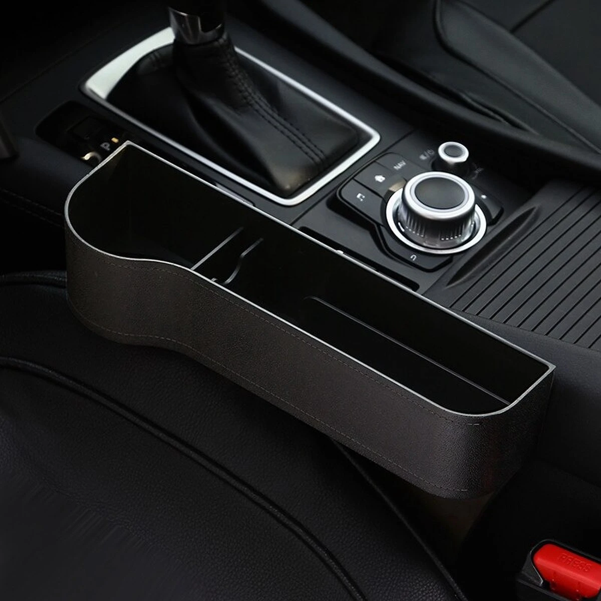 Auto Organizer Bestuurder En Bijrijder - Autostoel Opbergdoos Met Bekerhouder - Opbergen Auto Accessoires - Auto Accessories - Smartphone Telefoon Houder Geschikt Voor Tablet IPad Samsung Tab En Nintendo Switch - Afbeelding 15