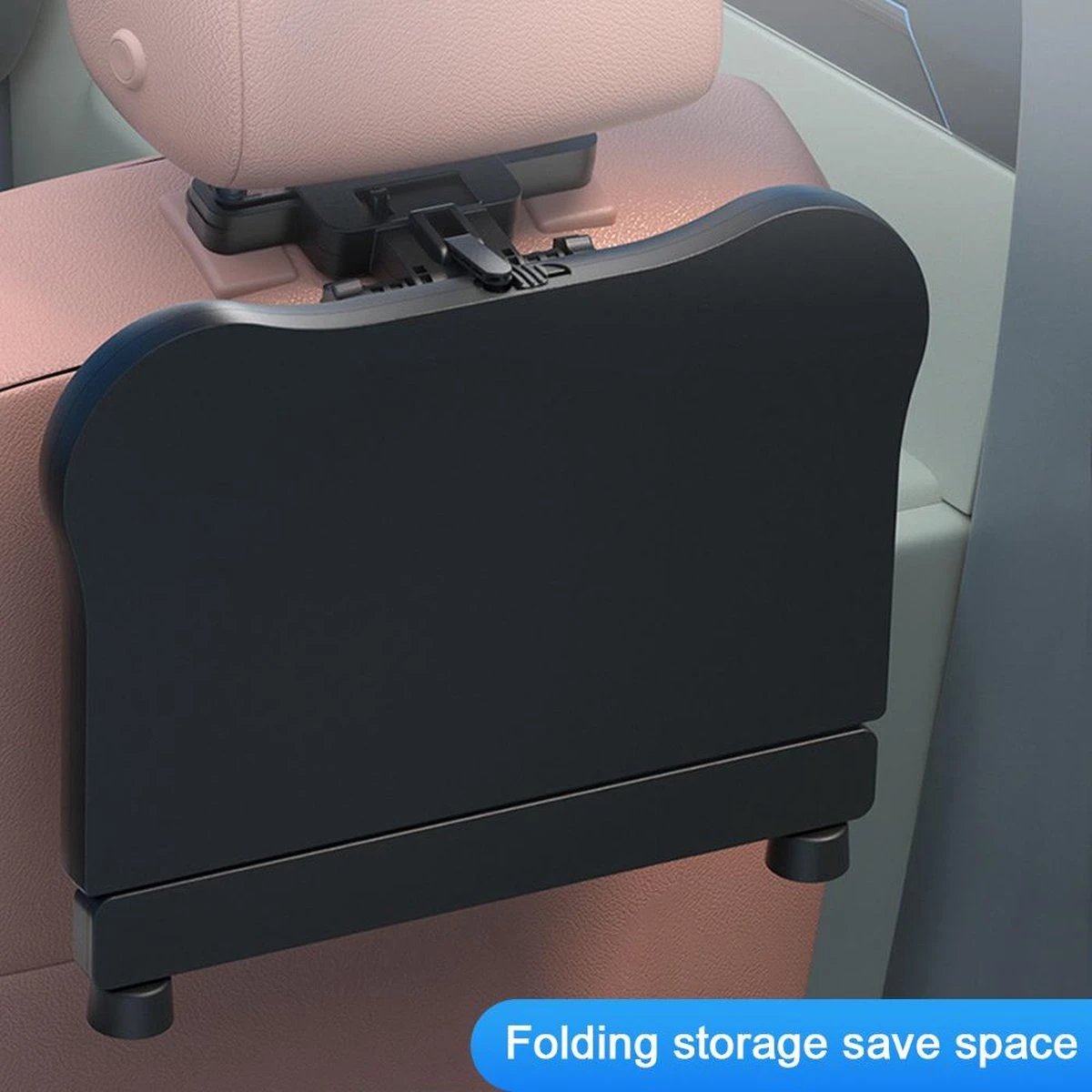 Multifunctionele Auto Tafel Voor Laptop Achterbank Snacks Fast Food Eetbak Drinken Computer Stoel Eettafel Beker Hoofdsteun Houder Klaptafel Stand Voor Telefoon & Tablet IPad - Afbeelding 18