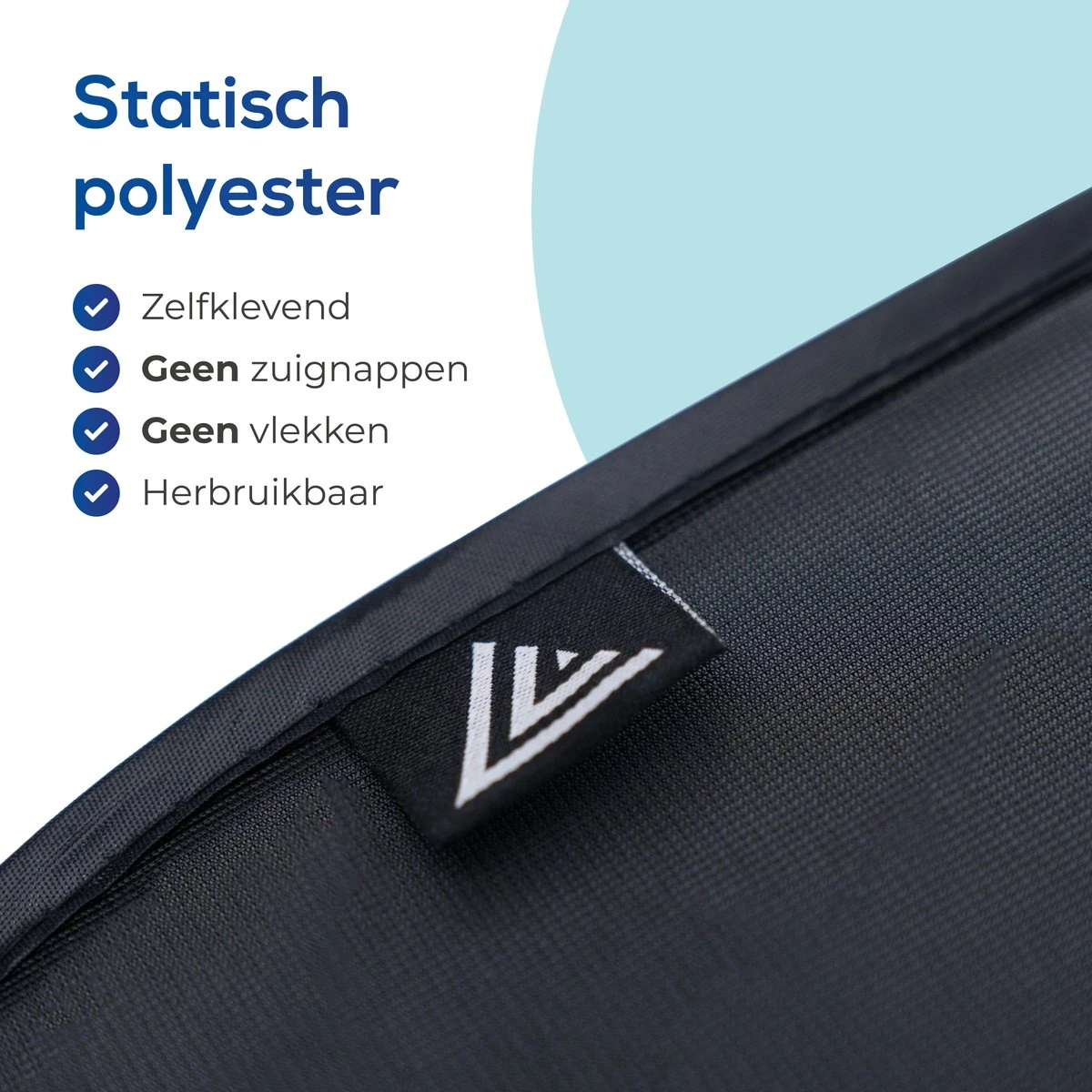 Lifestyle Living Zonnescherm Auto Zijruit – Zonwering Voor Baby En Kind – Zonder Zuignappen – UV Protectie – 2 Stuks – 51 X 31CM – Statisch - Zelfklevend - Afbeelding 16