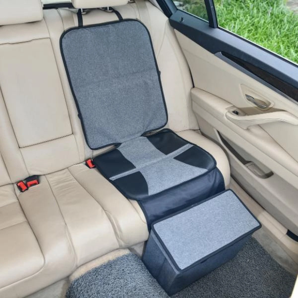 Autostoel Beschermer & Auto Organizer Met Voetensteun - Altabebe - Afbeelding 6