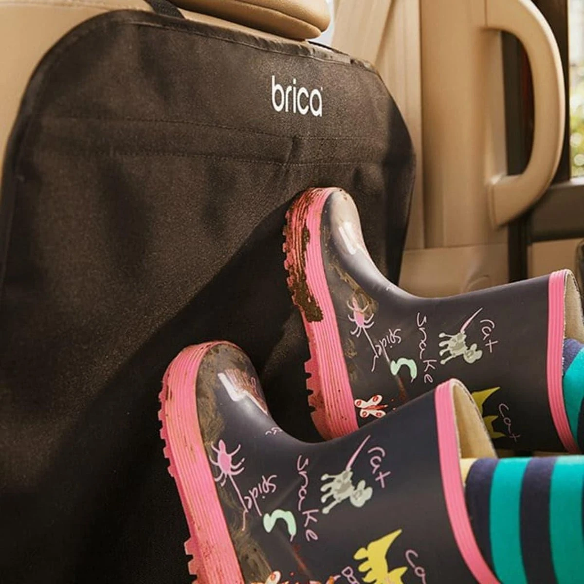 Munchkin De Luxe Kick Mats, 2 Voorstoelbeschermers - Afbeelding 3