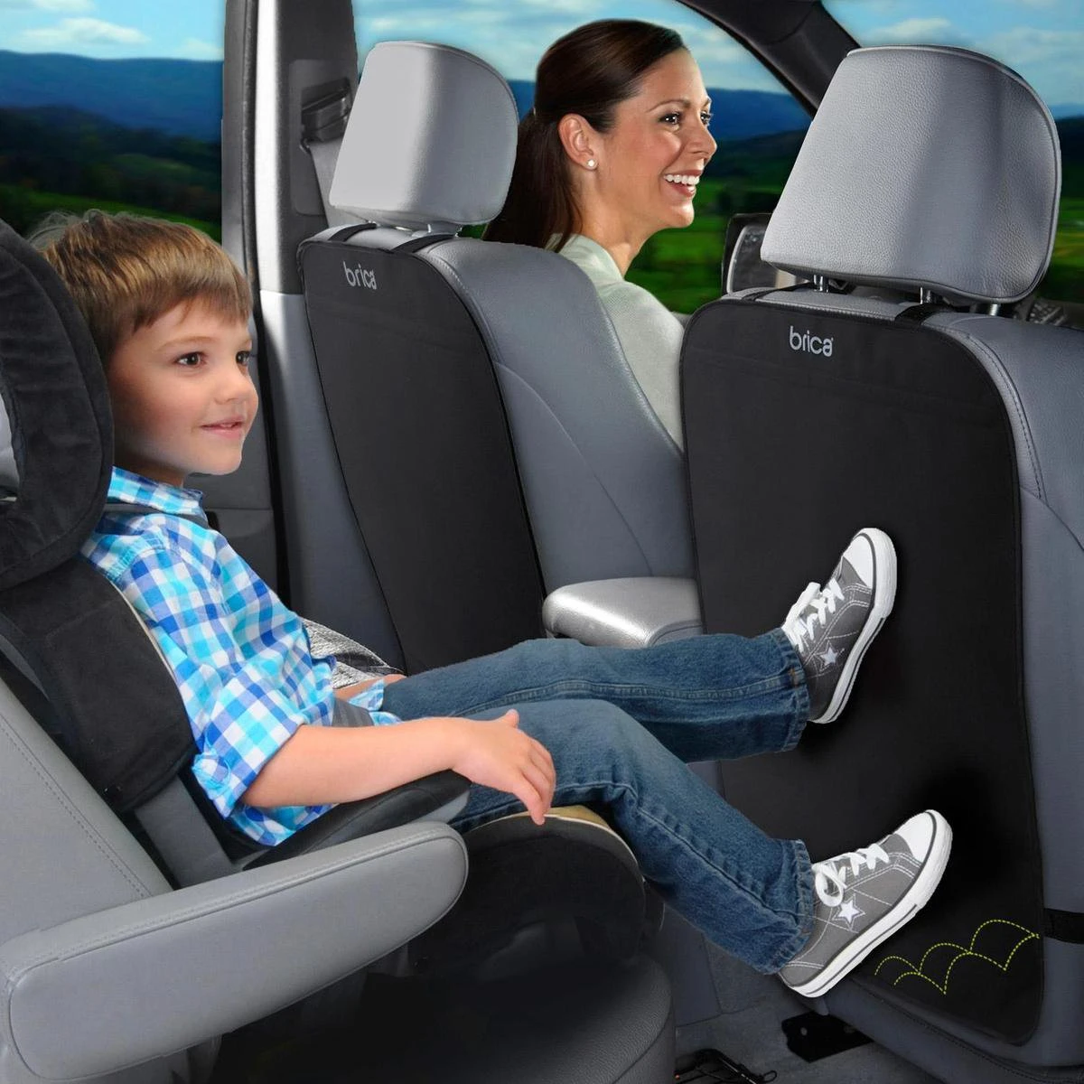 Munchkin De Luxe Kick Mats, 2 Voorstoelbeschermers - Afbeelding 5