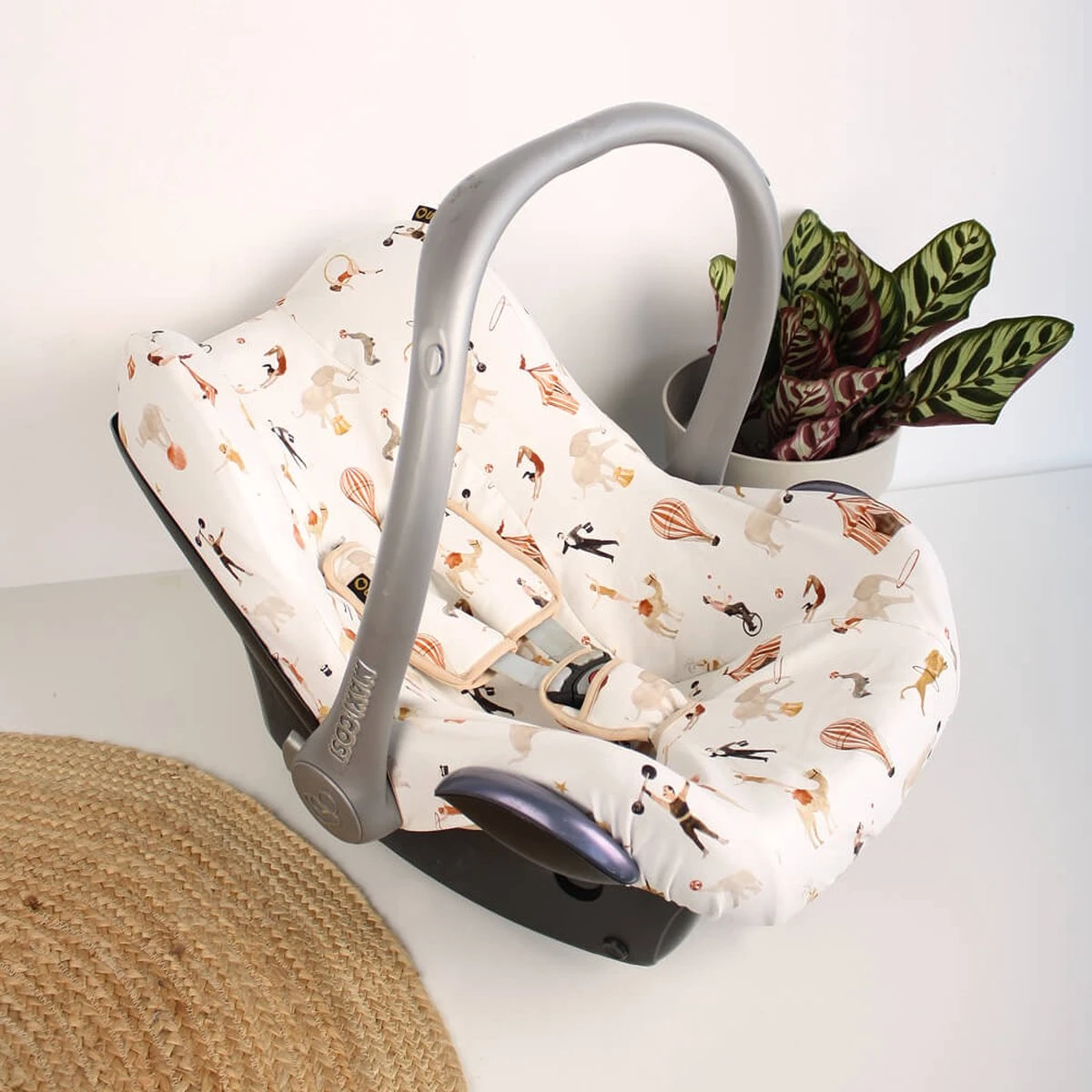 Hoes Zomerhoes Autostoelhoes Voor Maxi-Cosi Cabriofix, Citi En Pebble - Circus - Afbeelding 3