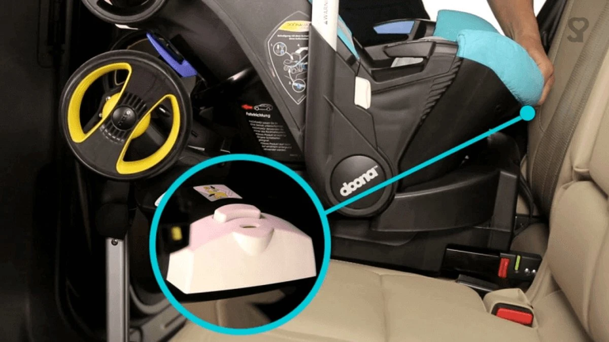 Doona Isofix Base Voor Doona 0+ Autostoeltje - Afbeelding 5