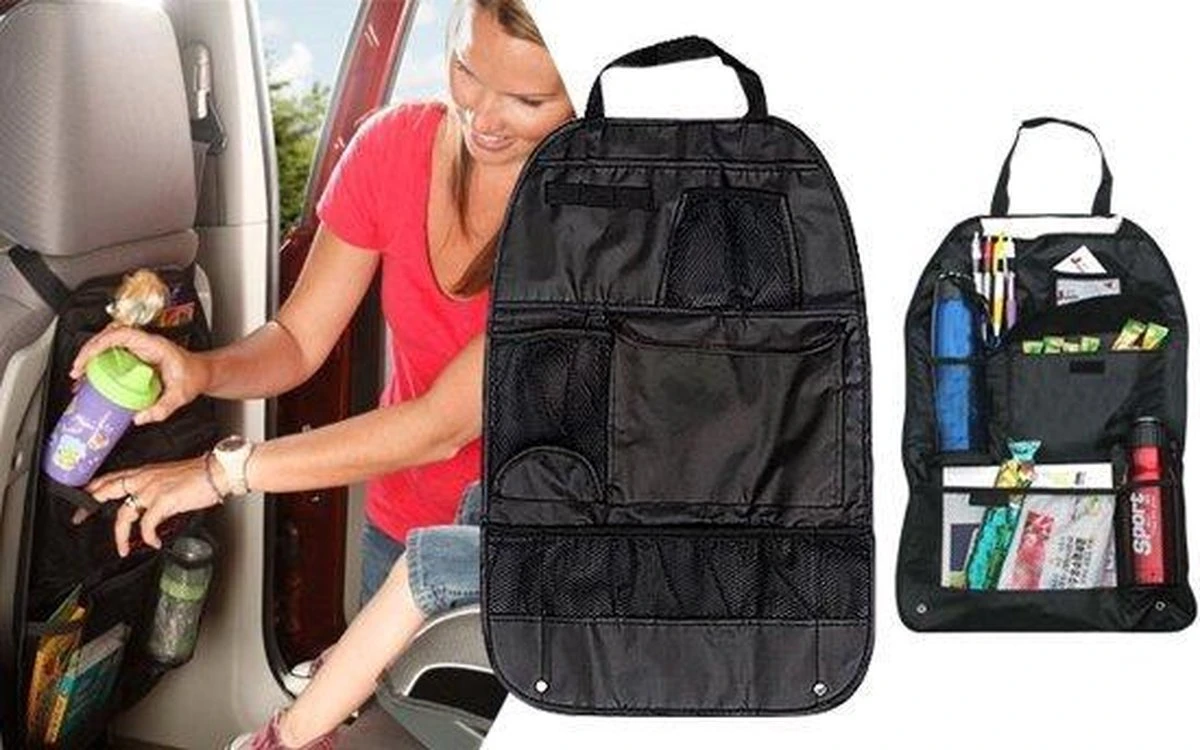 Merkloos Autostoel Organizer