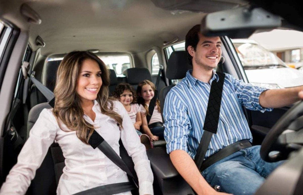 Merkloos Luxe Gordelhoes - Auto Gordelbeschermer - Gordelkussen - Zwart - 2 Stuks Gordelbeschermers - Afbeelding 3