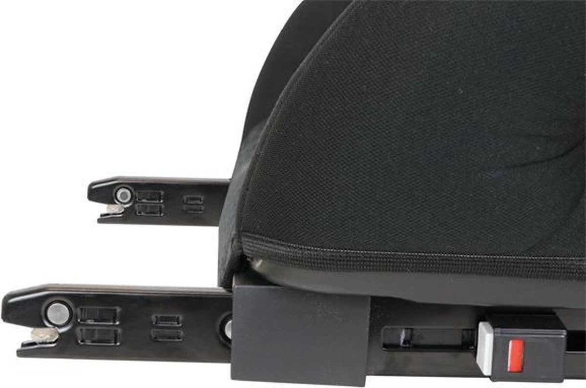 Carkids Auto Zitverhoger Zwart En Rood | Autostoel Groep 3 Met Isofix | Kinderen Vanaf 125 Cm | 22-36 Kg - Afbeelding 5