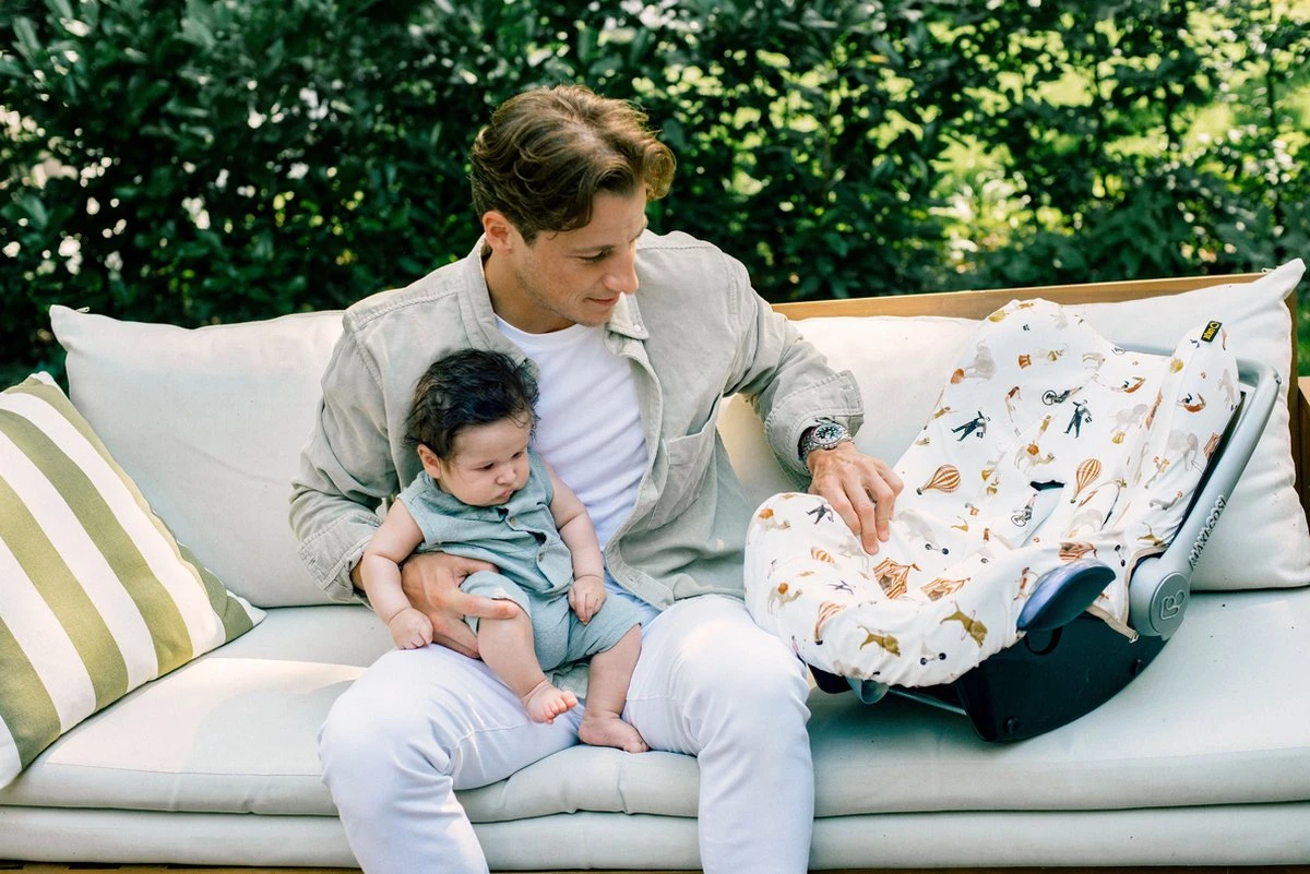 Hoes Zomerhoes Autostoelhoes Voor Maxi-Cosi Cabriofix, Citi En Pebble - Circus - Afbeelding 10