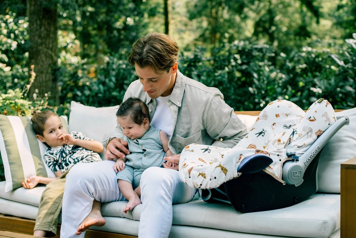 Hoes Zomerhoes Autostoelhoes Voor Maxi-Cosi Cabriofix, Citi En Pebble - Circus - Afbeelding 11