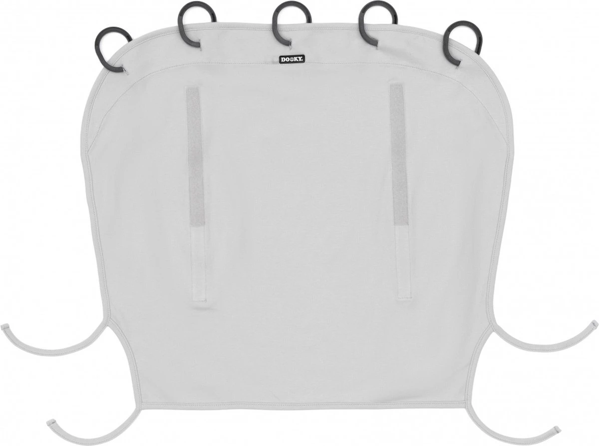 Dooky Universal Cover Zonnescherm Kinderwagen - Crème - Afbeelding 6
