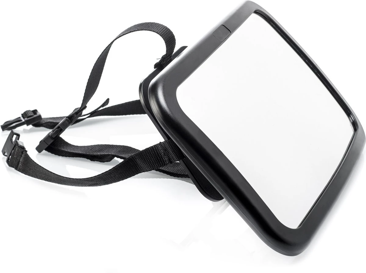 Autospiegel Baby - Verstelbare Achteruitkijkspiegel - Babyspiegel Voor Achterbank - Baby On Board Met Zuignap - Afbeelding 2