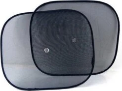 Merkloos Orange85 - Zonnescherm Auto - Autoscherm - Zijruit - Kind - UV Protectie - 2 Stuks