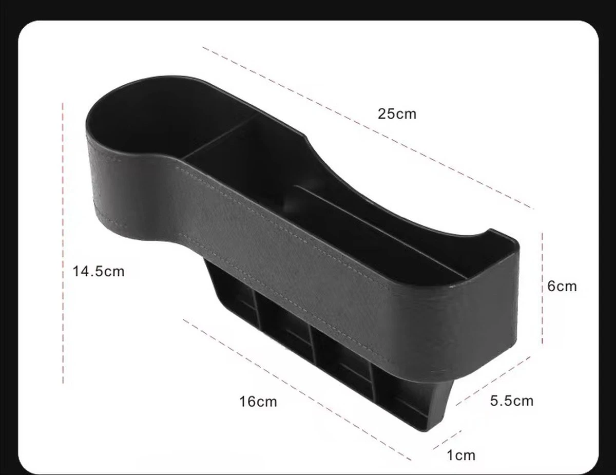 Auto Organizer Bestuurder En Bijrijder - Autostoel Opbergdoos Met Bekerhouder - Opbergen Auto Accessoires - Auto Accessories - Smartphone Telefoon Houder Geschikt Voor Tablet IPad Samsung Tab En Nintendo Switch - Afbeelding 11