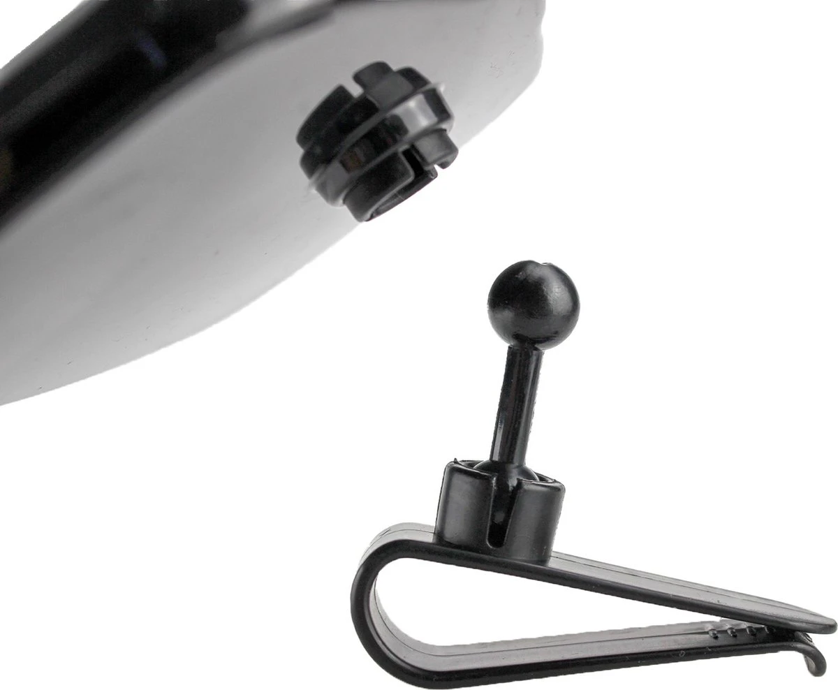 EZI MIRROR MINI - Auto Spiegel Baby - Met Klem En Zuignap - Klein Formaat - Bevestig Op Ruit Of Aan Zonneklep - Afbeelding 3