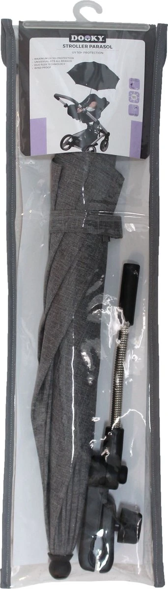 Dooky Parasol Kinderwagen Grijs Gemêleerd - Afbeelding 8