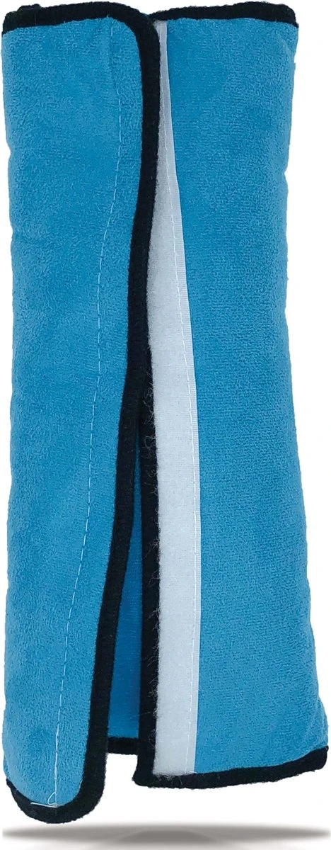 3D Blauwe Gordelkussen Of Slaapkussen Als Reiskussen In De Auto. Dit Kussen Is De Beschermer Van Riem/Gordel, Nek, Hoofd En Kind Bij Het Slapen - Afbeelding 9