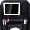 Luxe Auto Organizer Met Tablet Houder Autostoel Organiser Ipadhouder Voor Kinderen – Zwart