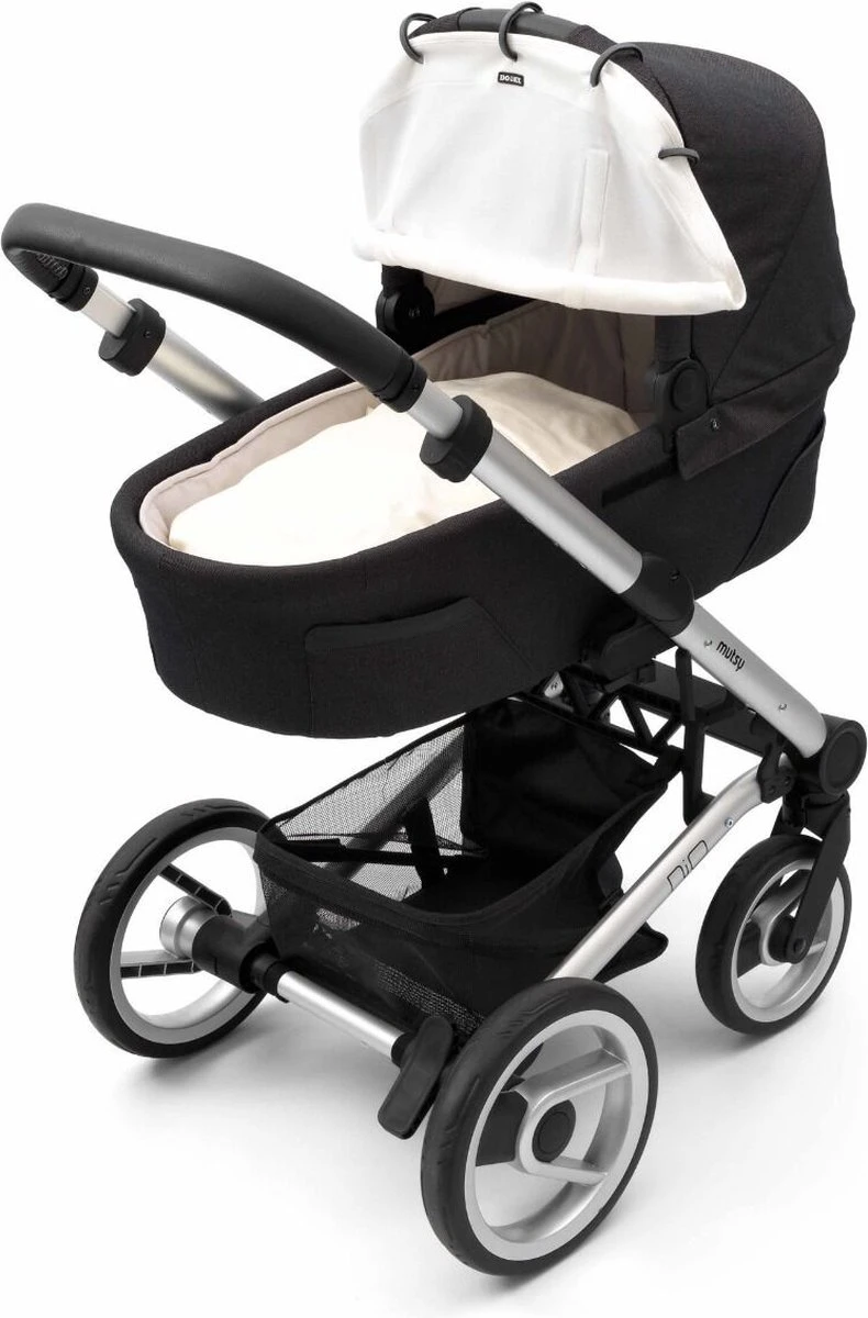 Dooky Universal Cover Zonnescherm Kinderwagen - Crème - Afbeelding 9