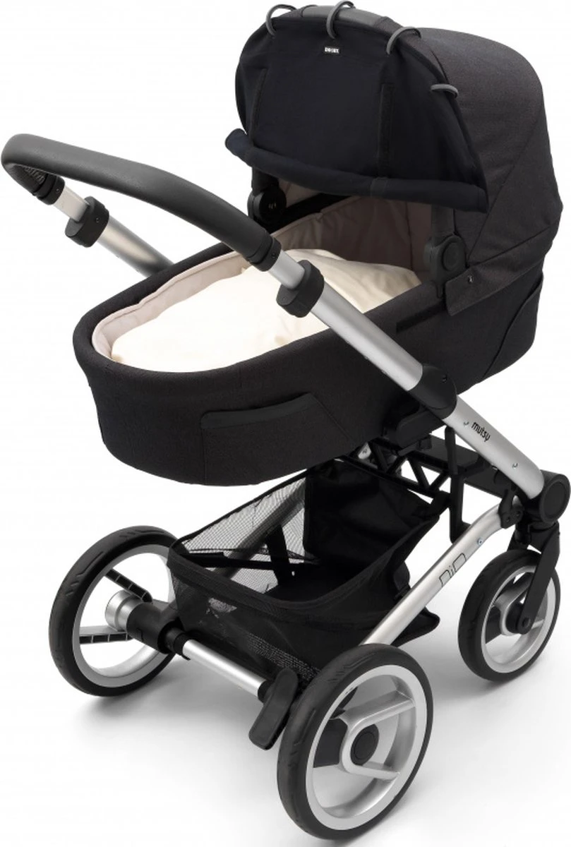 Dooky Universal Cover Zonnescherm Kinderwagen - Uni Zwart - Afbeelding 6