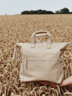 Merkloos Lederen Luiertas Rugzak - Baby Luiertas - Luiertas Verzorgingstas - Buggy Tas - Kindertas - Toilettas Heren - Toilettas Dames - Tas - Baby Verzorgingstas - Baby Bag Rugzak - Handtas - Kinderwagentas - Reistas - Toilettas - Baby - Newborn - Born New