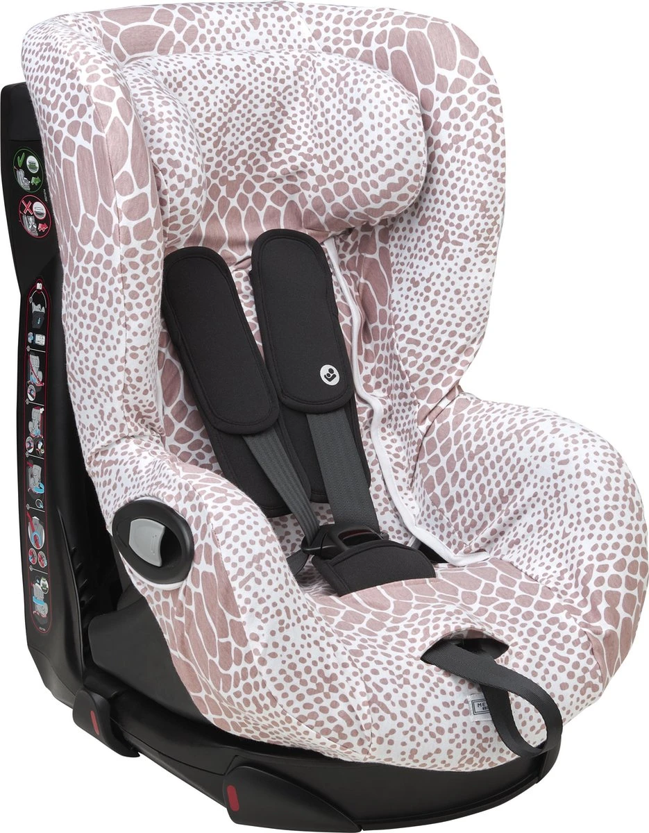 Meyco - Autostoelhoes - Snake - Lilac - Groep 1 Met Hoofdsteun - Afbeelding 2