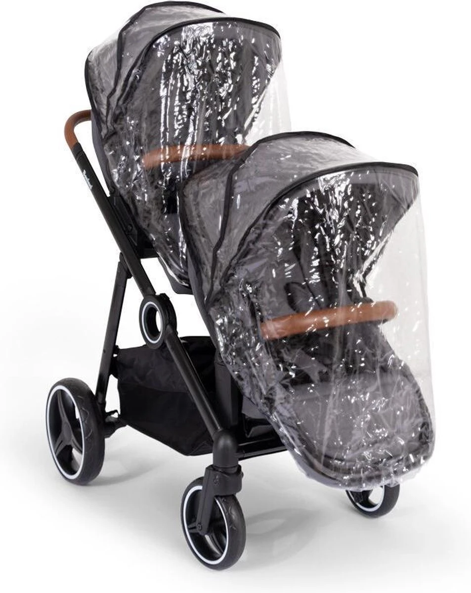 Baninni Duo Kinderwagen Luiz Regenhoes - Afbeelding 3