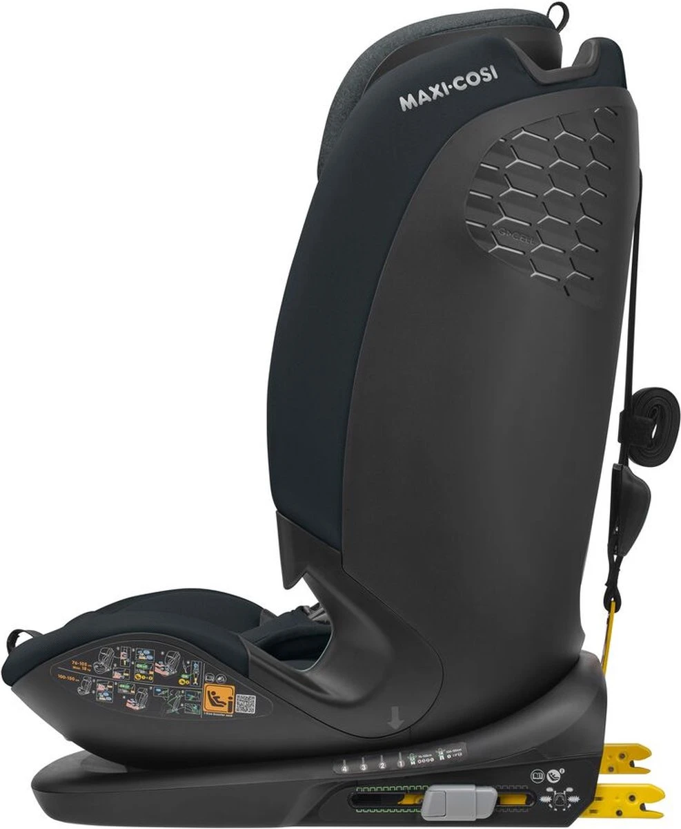 Maxi-Cosi Titan Plus I-Size Autostoeltje - Authentic Graphite - Vanaf Ca. 15 Maanden Tot 12 Jaar - Afbeelding 2